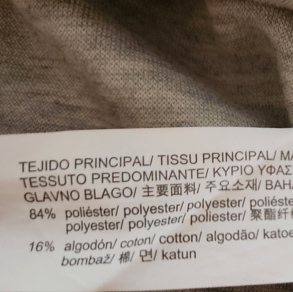 ZARA Fur Sleeve Sweatshirt Size S - Picture 4 of 8